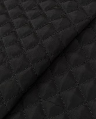 Купить Черные подкладочные ткани Стежка на синтепоне квадрат 1.8 см арт. ПДС-3-1-22263.001 оптом в Гомеле