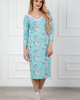 Сорочка женская 283 Аврора мятная (длинная) арт. ЕЛИЗ-456-10-ЕЛИЗ0016443 Сорочка женская 283 Аврора мятная (длинная) арт. ЕЛИЗ-456-10-ЕЛИЗ0016443