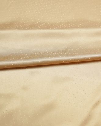 Купить Подкладочные европейские Ткань подкладочная жаккардовая цвета персиковой пудры  в горошек арт. ГТ-5321-1-ГТ-31-7047-9-25-1 оптом в Новочеркасске
