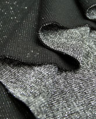 Трикотаж черно-белый с люреском арт. ГТ-5010-1-ГТ-36-6635-6-21-1 Трикотаж черно-белый с люреском арт. ГТ-5010-1-ГТ-36-6635-6-21-1