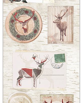 Набор стикеров 3D "Festive Fauna" арт. ГЕЛ-19157-1-ГЕЛ0107145 Набор стикеров 3D "Festive Fauna" арт. ГЕЛ-19157-1-ГЕЛ0107145