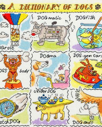 Набор для вышивания "Dogs" (Собаки) арт. ГЕЛ-10685-1-ГЕЛ0115143 Набор для вышивания "Dogs" (Собаки) арт. ГЕЛ-10685-1-ГЕЛ0115143