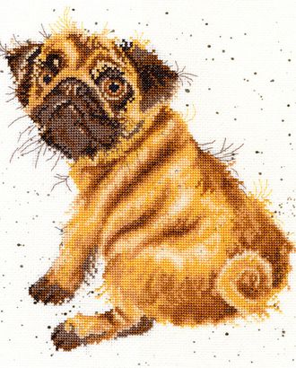 Набор для вышивания "Pug" (Мопс) арт. ГЕЛ-10712-1-ГЕЛ0115202 Набор для вышивания "Pug" (Мопс) арт. ГЕЛ-10712-1-ГЕЛ0115202
