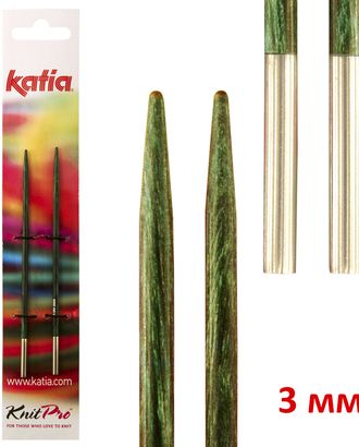 Спицы со сменными лесками KATIA, 3 мм арт. ГЕЛ-13260-1-ГЕЛ0116447 Спицы со сменными лесками KATIA, 3 мм арт. ГЕЛ-13260-1-ГЕЛ0116447