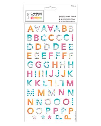 Набор наклеек "Elements Pigment", алфавит арт. ГЕЛ-17373-1-ГЕЛ0118579 Набор наклеек "Elements Pigment", алфавит арт. ГЕЛ-17373-1-ГЕЛ0118579