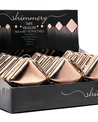 Сантиметр-рулетка, набор ROSE GOLD, 15 шт в картонном цветном дисплее арт. ГЕЛ-12404-1-ГЕЛ0119066 Сантиметр-рулетка, набор ROSE GOLD, 15 шт в картонном цветном дисплее арт. ГЕЛ-12404-1-ГЕЛ0119066
