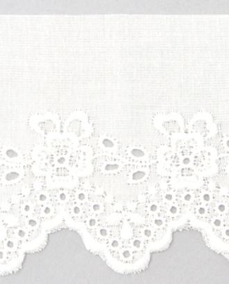 Шитье-вышивка на батисте, 55 мм, цвет белый арт. ГЕЛ-13423-1-ГЕЛ0119784 Шитье-вышивка на батисте, 55 мм, цвет белый арт. ГЕЛ-13423-1-ГЕЛ0119784