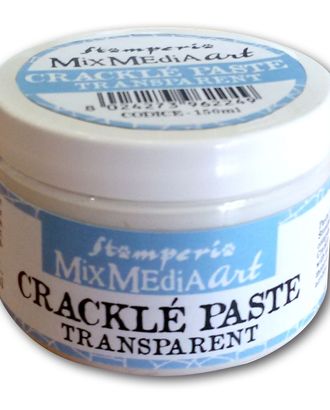 Паста прозрачная для создания трещин, моно-компонент "Crackle Paste", серия "Mix Media" арт. ГЕЛ-12146-1-ГЕЛ0120874 Паста прозрачная для создания трещин, моно-компонент "Crackle Paste", серия "Mix Media" арт. ГЕЛ-12146-1-ГЕЛ0120874