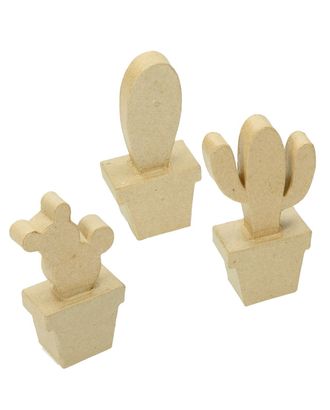 Заготовка из папье-маше "Кактусы" арт. ГЕЛ-17938-1-ГЕЛ0124360 Заготовка из папье-маше "Кактусы" арт. ГЕЛ-17938-1-ГЕЛ0124360