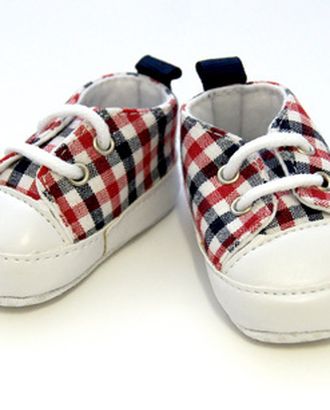 Кеды для кукол из ткани в клетку арт. ГЕЛ-17801-1-ГЕЛ0161660 Кеды для кукол из ткани в клетку арт. ГЕЛ-17801-1-ГЕЛ0161660