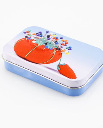 Булавки с пластиковыми головками в жестяной коробочке арт. ГЕЛ-7582-1-ГЕЛ0016184 Булавки с пластиковыми головками в жестяной коробочке арт. ГЕЛ-7582-1-ГЕЛ0016184