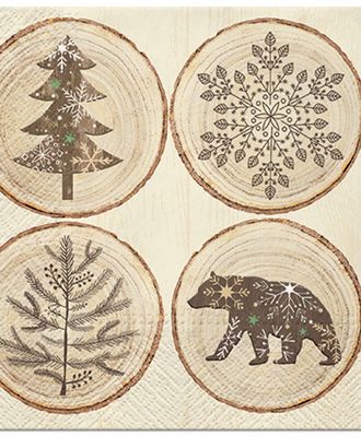 Салфетки трехслойные для декупажа, коллекция "Lunch" PAW Decor Collection "Ломтик дерева" арт. ГЕЛ-1111-1-ГЕЛ0162808 Салфетки трехслойные для декупажа, коллекция "Lunch" PAW Decor Collection "Ломтик дерева" арт. ГЕЛ-1111-1-ГЕЛ0162808