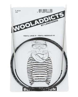 Спицы круговые супергладкие WOOLADDICTS Lace №5, 80 см арт. ГЕЛ-11413-1-ГЕЛ0168136 Спицы круговые супергладкие WOOLADDICTS Lace №5, 80 см арт. ГЕЛ-11413-1-ГЕЛ0168136