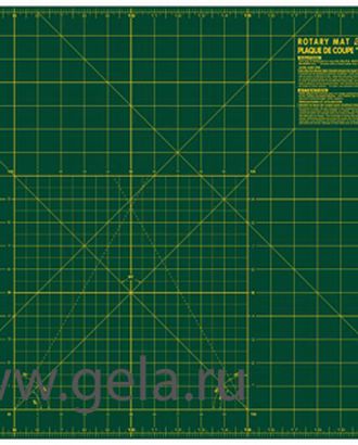 Мат раскройный двусторонний, толщина 1,6 мм, зеленый, 45 х 60 см/ 24'' х 18" арт. ГЕЛ-14212-1-ГЕЛ0016918 Мат раскройный двусторонний, толщина 1,6 мм, зеленый, 45 х 60 см/ 24'' х 18" арт. ГЕЛ-14212-1-ГЕЛ0016918