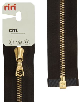 Молния металл, Gold, разъёмная 1 замок, на атласной тесьме, 4 мм, 65 см, цвет 2226, темный шоколад арт. ГЕЛ-12443-1-ГЕЛ0029255 Молния металл, Gold, разъёмная 1 замок, на атласной тесьме, 4 мм, 65 см, цвет 2226, темный шоколад арт. ГЕЛ-12443-1-ГЕЛ0029255