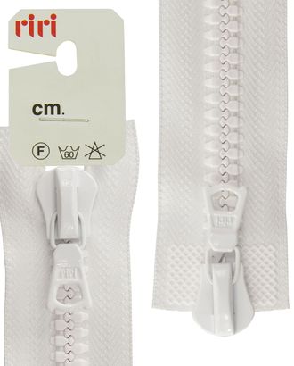 Молния riri тракторная разъёмная 2 замка, 8 мм, 75 cм, цвет 2101, белый арт. ГЕЛ-17355-1-ГЕЛ0030574 Молния riri тракторная разъёмная 2 замка, 8 мм, 75 cм, цвет 2101, белый арт. ГЕЛ-17355-1-ГЕЛ0030574