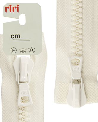 Молния riri тракторная разъёмная 2 замка, 8 мм, 75 cм, цвет 2111, бело-бежевый светлый арт. ГЕЛ-24098-1-ГЕЛ0030577 Молния riri тракторная разъёмная 2 замка, 8 мм, 75 cм, цвет 2111, бело-бежевый светлый арт. ГЕЛ-24098-1-ГЕЛ0030577