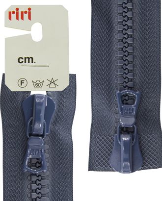 Молния riri тракторная разъёмная 2 замка, 8 мм, 80 cм, цвет 2124, серо-голубой темный арт. ГЕЛ-13219-1-ГЕЛ0030608 Молния riri тракторная разъёмная 2 замка, 8 мм, 80 cм, цвет 2124, серо-голубой темный арт. ГЕЛ-13219-1-ГЕЛ0030608