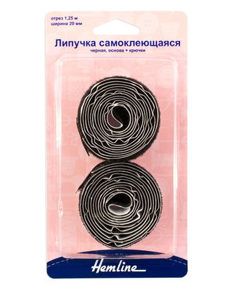 Липучка самоклеющаяся черная, 20 мм, 1,25 м арт. ГЕЛ-5641-1-ГЕЛ0032672 Липучка самоклеющаяся черная, 20 мм, 1,25 м арт. ГЕЛ-5641-1-ГЕЛ0032672