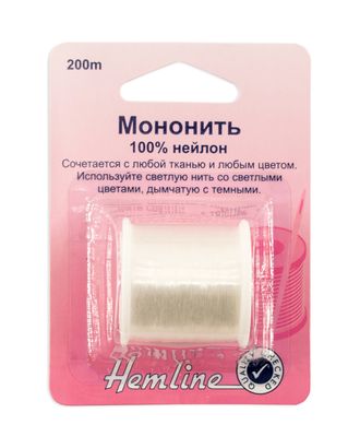 Мононить прозрачная, 200 м арт. ГЕЛ-4128-1-ГЕЛ0032725 Мононить прозрачная, 200 м арт. ГЕЛ-4128-1-ГЕЛ0032725