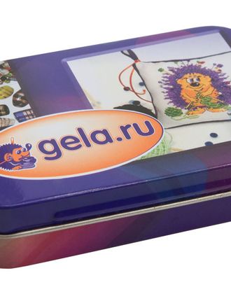 Металлическая коробочка для мелкой фурнитуры "gela.ru" арт. ГЕЛ-20358-1-ГЕЛ0036010 Металлическая коробочка для мелкой фурнитуры "gela.ru" арт. ГЕЛ-20358-1-ГЕЛ0036010