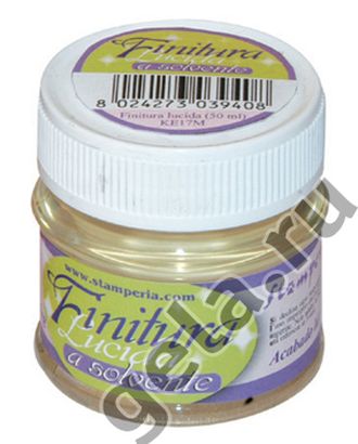 Лак для финишного покрытия "Solvant shiny finishing"на основе сольвента с защитой от влаги арт. ГЕЛ-13671-1-ГЕЛ0040360 Лак для финишного покрытия "Solvant shiny finishing"на основе сольвента с защитой от влаги арт. ГЕЛ-13671-1-ГЕЛ0040360