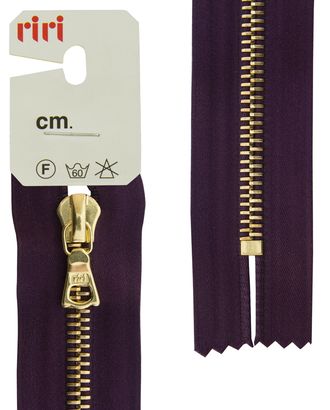 Молния металл, Gold, неразъёмная, на атласной тесьме, 6 мм, 18 см, цвет 2510, фиолетовый темный арт. ГЕЛ-10906-1-ГЕЛ0050854 Молния металл, Gold, неразъёмная, на атласной тесьме, 6 мм, 18 см, цвет 2510, фиолетовый темный арт. ГЕЛ-10906-1-ГЕЛ0050854