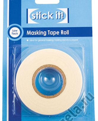 Клейкая маскировочная лента, STICK IT, 18 мм х 27м арт. ГЕЛ-13220-1-ГЕЛ0053166 Клейкая маскировочная лента, STICK IT, 18 мм х 27м арт. ГЕЛ-13220-1-ГЕЛ0053166