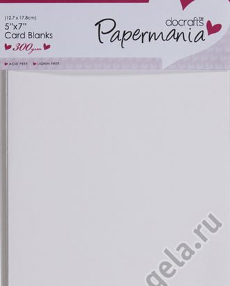 Набор заготовок для открыток, 10 шт, белый, 12,7 х 17,8 см арт. ГЕЛ-11558-1-ГЕЛ0053383 Набор заготовок для открыток, 10 шт, белый, 12,7 х 17,8 см арт. ГЕЛ-11558-1-ГЕЛ0053383