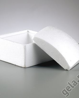 Форма из пенопласта - шкатулка квадратная, 13 х 10 см арт. ГЕЛ-12197-1-ГЕЛ0055147 Форма из пенопласта - шкатулка квадратная, 13 х 10 см арт. ГЕЛ-12197-1-ГЕЛ0055147