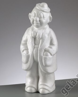 Форма из пенопласта "Клоун", длина 24 см арт. ГЕЛ-12449-1-ГЕЛ0055162 Форма из пенопласта "Клоун", длина 24 см арт. ГЕЛ-12449-1-ГЕЛ0055162