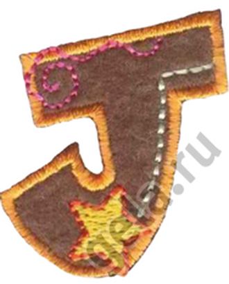 Термоаппликация "Алфавит J" PRONTY арт. ГЕЛ-12024-1-ГЕЛ0055853 Термоаппликация "Алфавит J" PRONTY арт. ГЕЛ-12024-1-ГЕЛ0055853