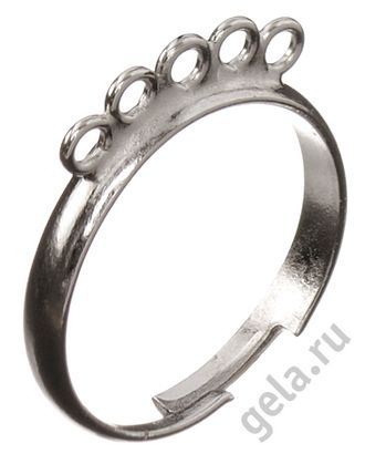 Основа для кольца с 5-ю глазками арт. ГЕЛ-23772-1-ГЕЛ0058010 Основа для кольца с 5-ю глазками арт. ГЕЛ-23772-1-ГЕЛ0058010