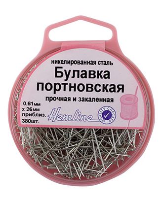 Булавки-гвоздики портновские в пластиковом контейнере арт. ГЕЛ-24590-1-ГЕЛ0062547 Булавки-гвоздики портновские в пластиковом контейнере арт. ГЕЛ-24590-1-ГЕЛ0062547
