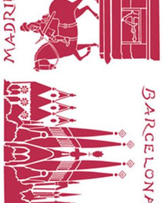 Трафарет "Барселона" арт. ГЕЛ-1775-1-ГЕЛ0064249 Трафарет "Барселона" арт. ГЕЛ-1775-1-ГЕЛ0064249