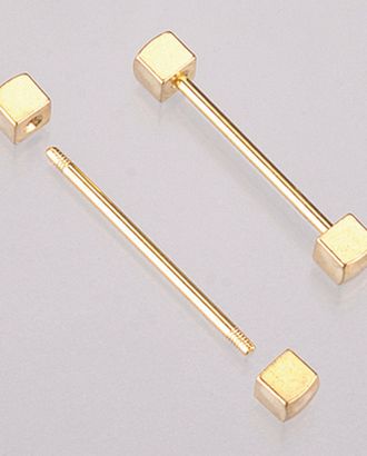 Стержень с резьбой для браслета с 2-двумя кубиками арт. ГЕЛ-21452-1-ГЕЛ0066314 Стержень с резьбой для браслета с 2-двумя кубиками арт. ГЕЛ-21452-1-ГЕЛ0066314