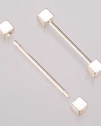 Стержень с резьбой для браслета с 2-двумя кубиками арт. ГЕЛ-25246-1-ГЕЛ0066315 Стержень с резьбой для браслета с 2-двумя кубиками арт. ГЕЛ-25246-1-ГЕЛ0066315