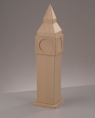 Заготовка из папье-маше "Биг Бэн" бумага, 9 x 9 x 38 см арт. ГЕЛ-19471-1-ГЕЛ0066322 Заготовка из папье-маше "Биг Бэн" бумага, 9 x 9 x 38 см арт. ГЕЛ-19471-1-ГЕЛ0066322