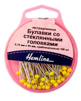 Булавки для квилтинга со стеклянными головками арт. ГЕЛ-5378-1-ГЕЛ0006859 Булавки для квилтинга со стеклянными головками арт. ГЕЛ-5378-1-ГЕЛ0006859