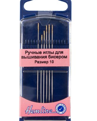 Иглы для вышивания бисером в пластиковом контейнере №10, 6 шт арт. ГЕЛ-20449-1-ГЕЛ0069643 Иглы для вышивания бисером в пластиковом контейнере №10, 6 шт арт. ГЕЛ-20449-1-ГЕЛ0069643