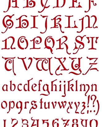 Трафарет "Алфавит" арт. ГЕЛ-10606-1-ГЕЛ0070675 Трафарет "Алфавит" арт. ГЕЛ-10606-1-ГЕЛ0070675