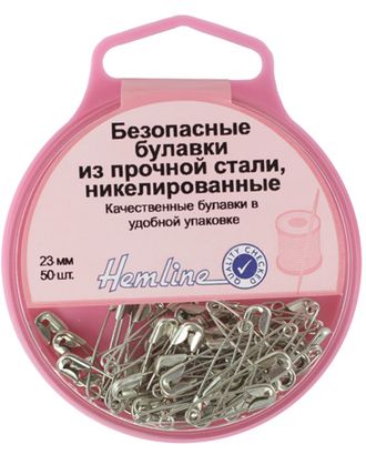 Булавки английские в пластиковом контейнере арт. ГЕЛ-15667-1-ГЕЛ0071492 Булавки английские в пластиковом контейнере арт. ГЕЛ-15667-1-ГЕЛ0071492