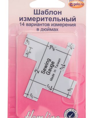 Шаблон измерительный, 14 вариантов измерения в дюймах арт. ГЕЛ-11545-1-ГЕЛ0000722 Шаблон измерительный, 14 вариантов измерения в дюймах арт. ГЕЛ-11545-1-ГЕЛ0000722