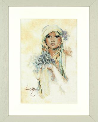 Набор для вышивания "Sara Moon / Lady With Lilac Flower" арт. ГЕЛ-10903-1-ГЕЛ0074722 Набор для вышивания "Sara Moon / Lady With Lilac Flower" арт. ГЕЛ-10903-1-ГЕЛ0074722