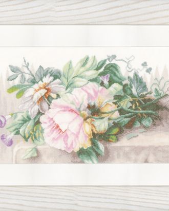 Набор для вышивания "Still life with peonies and morning glory" арт. ГЕЛ-10624-1-ГЕЛ0075574 Набор для вышивания "Still life with peonies and morning glory" арт. ГЕЛ-10624-1-ГЕЛ0075574