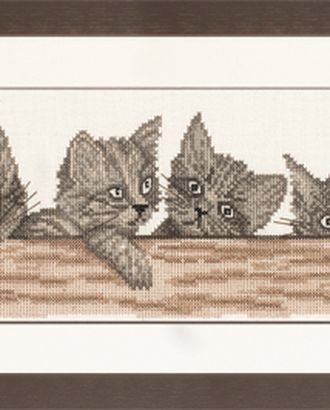 Набор для вышивания "Cats Over The Fence" арт. ГЕЛ-10418-1-ГЕЛ0078713 Набор для вышивания "Cats Over The Fence" арт. ГЕЛ-10418-1-ГЕЛ0078713