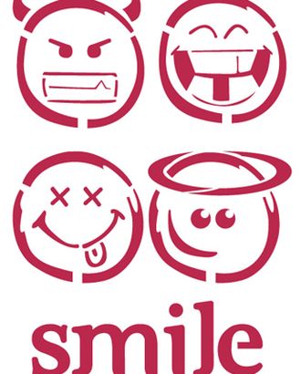 Трафарет "Smile" арт. ГЕЛ-17149-1-ГЕЛ0080850 Трафарет "Smile" арт. ГЕЛ-17149-1-ГЕЛ0080850