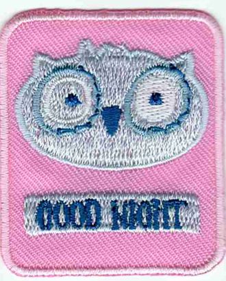 Термоаппликация HKM "Eule im Rechteck rosa" арт. ГЕЛ-17668-1-ГЕЛ0085834 Термоаппликация HKM "Eule im Rechteck rosa" арт. ГЕЛ-17668-1-ГЕЛ0085834
