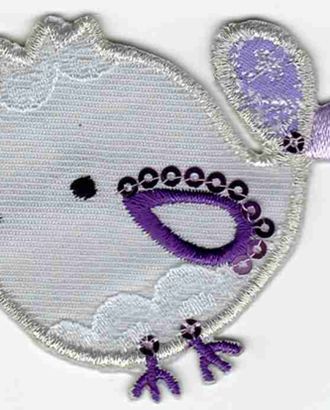 Термоаппликация HKM "Vogel mit Spitze beige" арт. ГЕЛ-10324-1-ГЕЛ0085883 Термоаппликация HKM "Vogel mit Spitze beige" арт. ГЕЛ-10324-1-ГЕЛ0085883