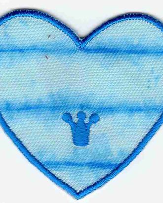 Термоаппликация HKM "Herz Batikblau" арт. ГЕЛ-1056-1-ГЕЛ0085898 Термоаппликация HKM "Herz Batikblau" арт. ГЕЛ-1056-1-ГЕЛ0085898